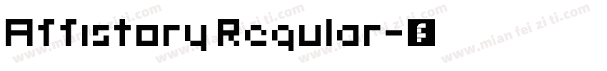 Affistory Regular字体转换